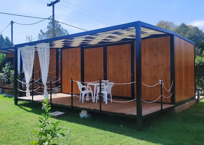 Wooden Luxury Case de vacanță *